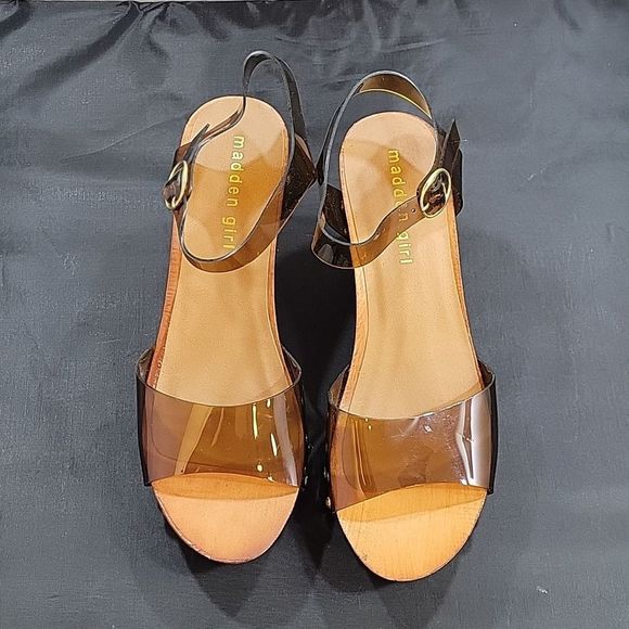 BRAND NEW MADDEN GIRL WOMEN’S LIFFT HEELED SANDAL - Picture 3 of 16